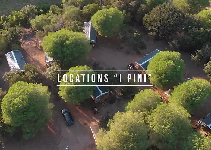 Palombaggia Location I Pini Vecchio Campingplatz